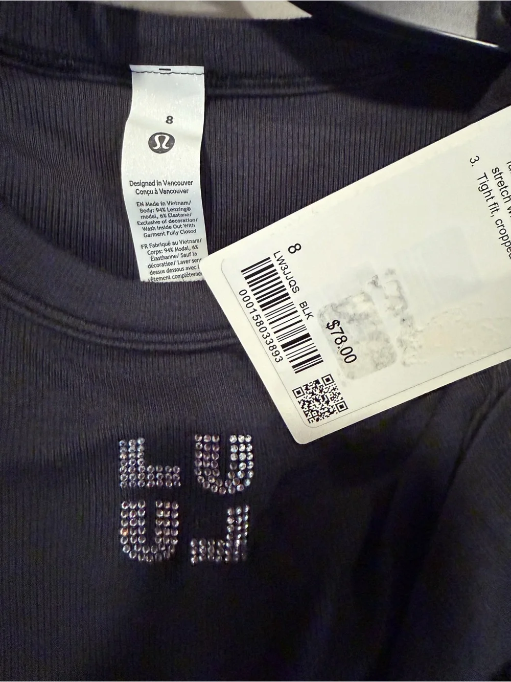 lululemon athletica cropped long